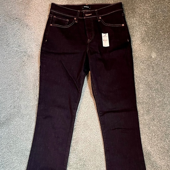 NWT Express Mid Rise Skyscraper Jeans - Picture 2 of 8